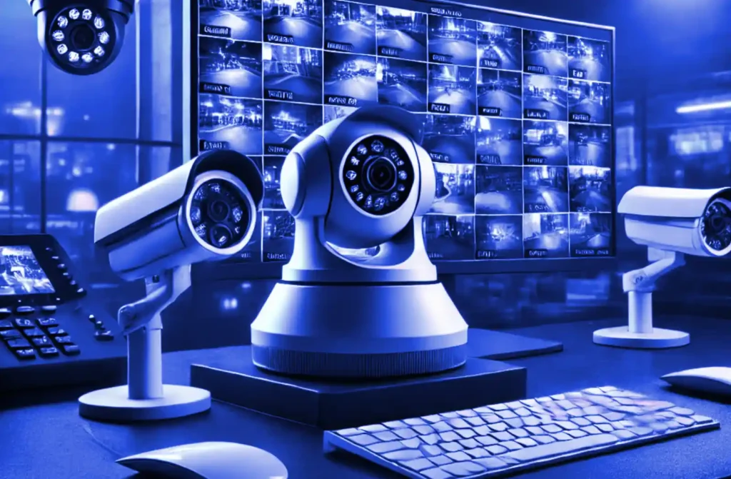 Imagen de cámaras de videovigilancia