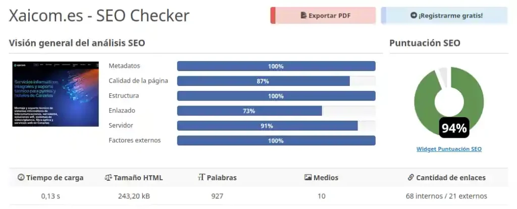 seo checker