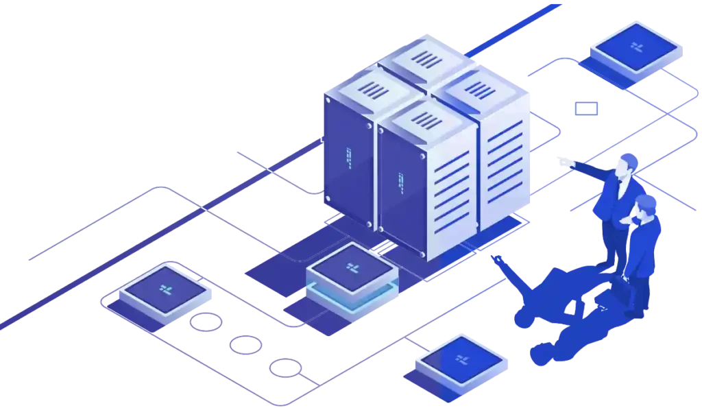 ilustración servidores canarias